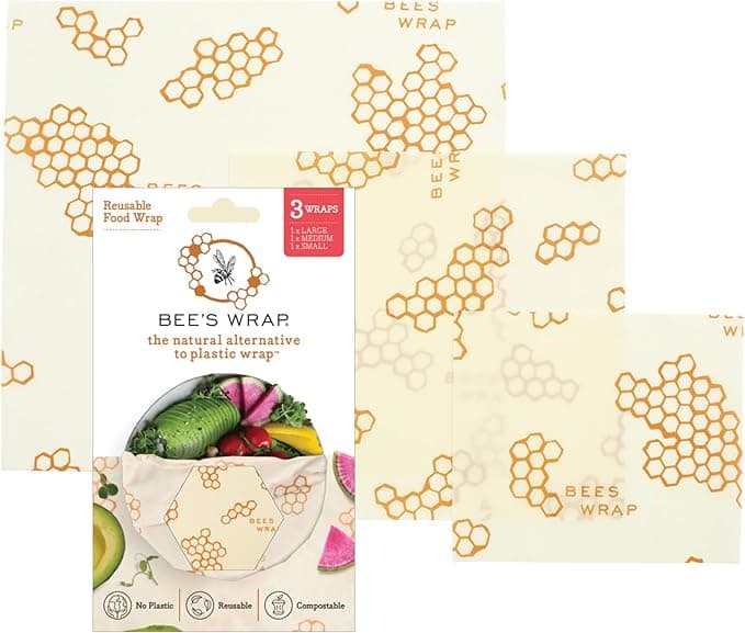 Beeswax Food Wraps (3-Pack)
