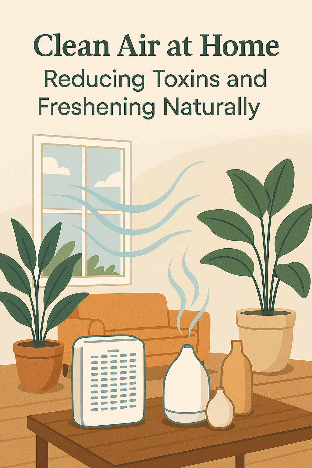 Clean Air at Home: Reducing Toxins and Freshening Naturally