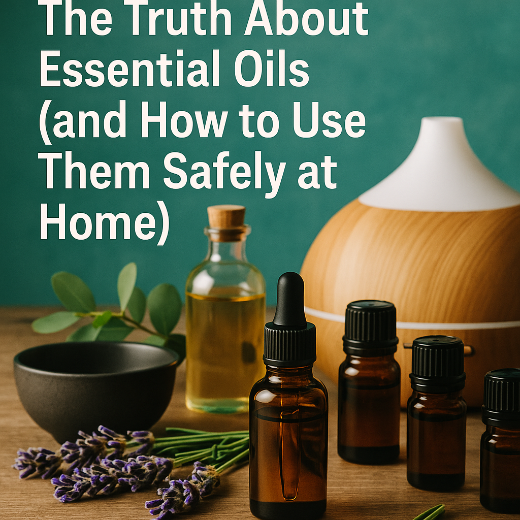 The Truth About Essential Oils (and How to Use Them Safely at Home)